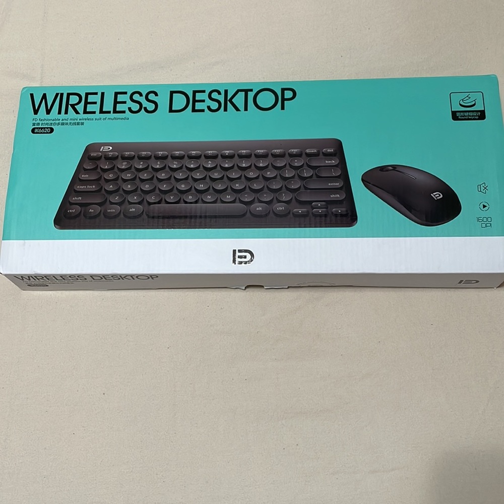 Wireless Computer Keyboard and Mouse Set - Picture 4 of 4